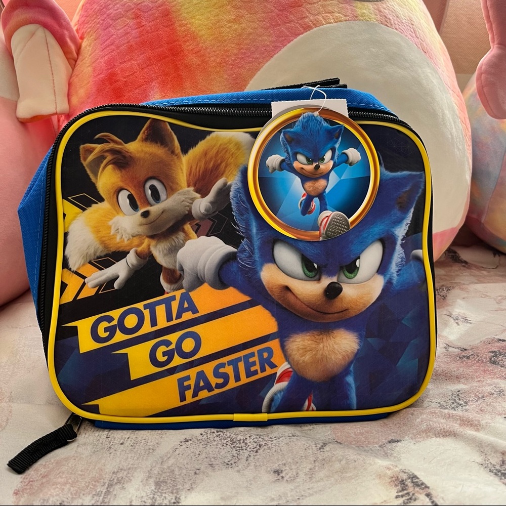 Sonic The Hedghog Lunch Box / Bag [ Sonic 2 ]